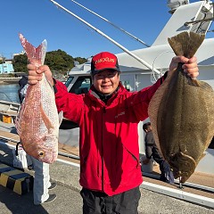 12月1日（日）午前便・ヒラメ釣りの写真その1