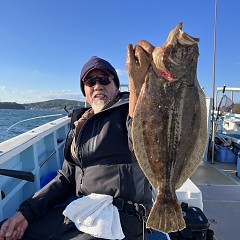 12月1日（日）午前便・午後便・ヒラメ釣りの写真その1