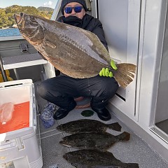 1月 3日（金）1日便・ヒラメ釣りの写真その4