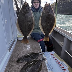 1月 3日（金）1日便・ヒラメ釣りの写真その9