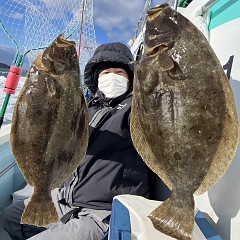 1月 4日（土）1日便・ヒラメ釣りの写真その1