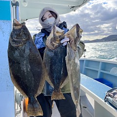 1月 4日（土）1日便・ヒラメ釣りの写真その4