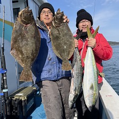 1月 5日（日） 一日便・ヒラメ釣りの写真その1