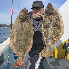 1月 5日（日） 一日便・ヒラメ釣りの写真その6