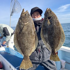 1月 5日（日） 一日便・ヒラメ釣りの写真その8