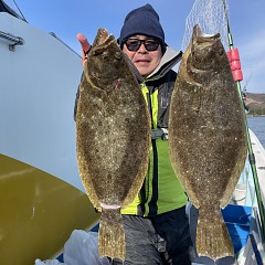 1月 5日（日） 一日便・ヒラメ釣りの写真その10