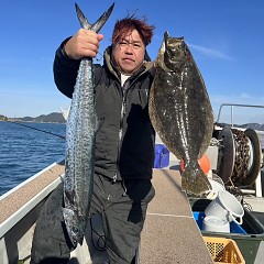 1月 5日（日）午前便・ヒラメ釣りの写真その2