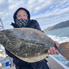 1月 5日（日）午前便・ヒラメ釣りの写真その9