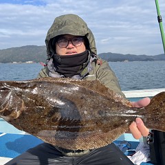 1月 6日（月） 午前便・ヒラメ釣りの写真その4