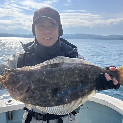 1月 6日（月） 午前便・ヒラメ釣りの写真その5