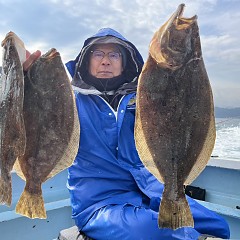 1月 6日（月） 午前便・ヒラメ釣りの写真その7