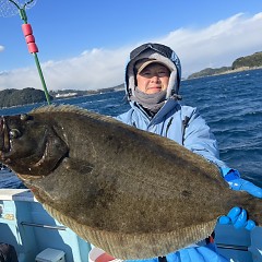 1月 9日（木）午前便・ヒラメ釣りの写真その1