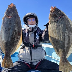 1月 9日（木）午前便・ヒラメ釣りの写真その3