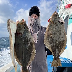 1月 9日（木）午前便・ヒラメ釣りの写真その4