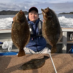 1月 12日（日）午前便・ヒラメ釣りの写真その4