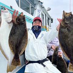 1月 12日（日）一日便・ヒラメ釣りの写真その1