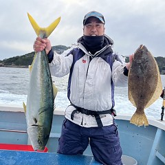 1月 12日（日）一日便・ヒラメ釣りの写真その4