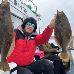 1月 12日（日）一日便・ヒラメ釣りの写真その7