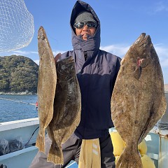 1月 14日（火） 一日便・ヒラメ釣りの写真その7