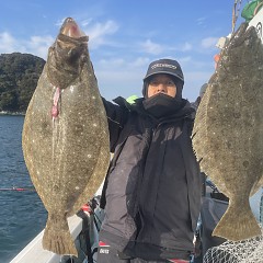 1月 14日（火） 一日便・ヒラメ釣りの写真その9