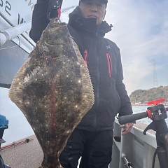 1月 15日（水）一日便・ヒラメ釣りの写真その6