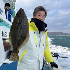 1月 15日（水）一日便・ヒラメ釣りの写真その12