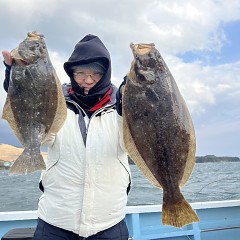 1月 15日（水）一日便・ヒラメ釣りの写真その5