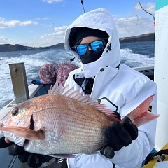 1日 16日（木）一日便・ヒラメ釣りの写真その7