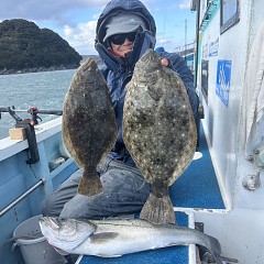 1月 17日（金）一日便・ヒラメ釣りの写真その5