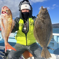 1月 17日（金）一日便・ヒラメ釣りの写真その9