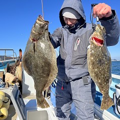 1月 18日（土）一日便・ヒラメ釣りの写真その7