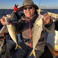 1月18日（土）午後便・アジ釣りの写真その2