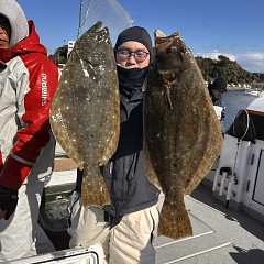 1月19日（日）午前便・ヒラメ釣りの写真その3