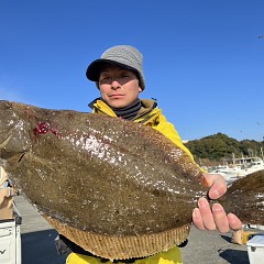 1月 19日（日）一日便・ヒラメ釣りの写真その6