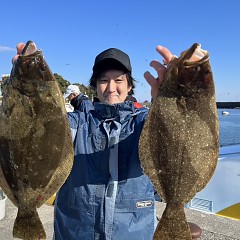 1月 20日（月） 一日便・ヒラメ釣りの写真その1