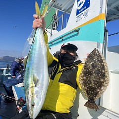 1月 20日（月） 一日便・ヒラメ釣りの写真その6