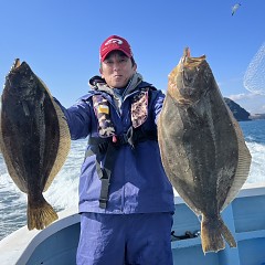 1月 20日（月） 一日便・ヒラメ釣りの写真その7