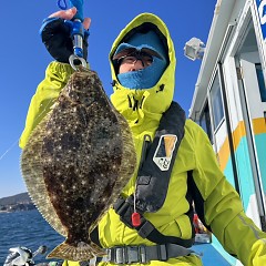 1月 21日（火）一日便・ヒラメ釣りの写真その3