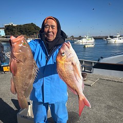 1月 21日（火）一日便・ヒラメ釣りの写真その10