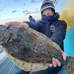 1月 28日（火）一日便・ヒラメ釣りの写真その1