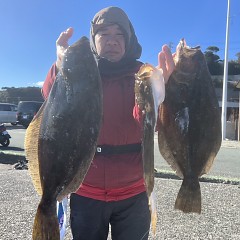 1月 28日（火）一日便・ヒラメ釣りの写真その2