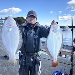 1月 29日（水）ヒラメ釣りの写真その1