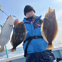 1月 31日（金）一日便・ヒラメ釣りの写真その3