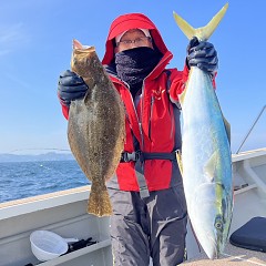 2月 1日（土）午前便・ヒラメ釣りの写真その4