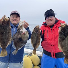 2月 1日（土）一日便・ヒラメ釣りの写真その1