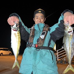 2月 1日（土）午後便・アジ釣りの写真その5