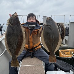 2月 2日（日）午前便・ヒラメ釣りの写真その3