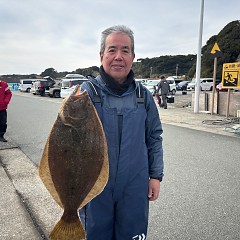 2月3日（月）午前便・ヒラメ釣りの写真その3