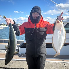 2月5日（水）午前便・ヒラメ釣りの写真その2