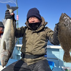 2月 7日（金）一日便・ヒラメ釣りの写真その3